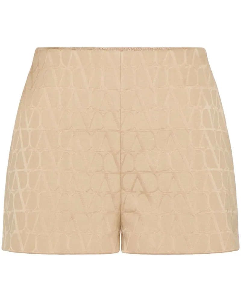 Valentino Garavani Toile Iconographe Shorts - Nude Nude