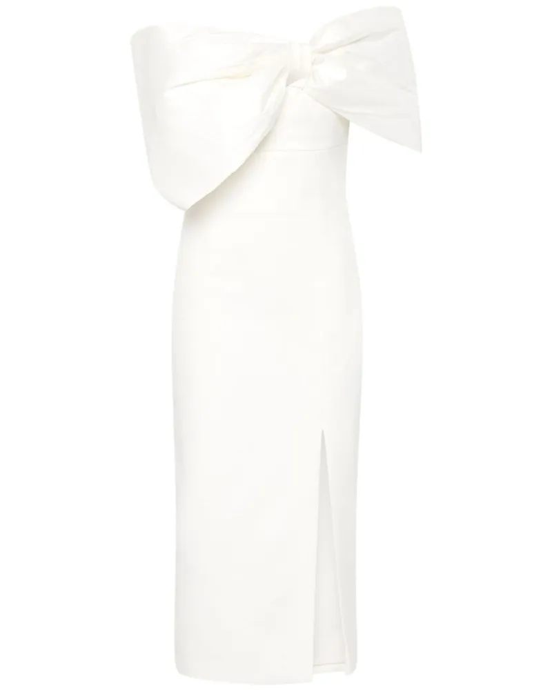 Rachel Gilbert Kace Midikleid - Weiß Weiß