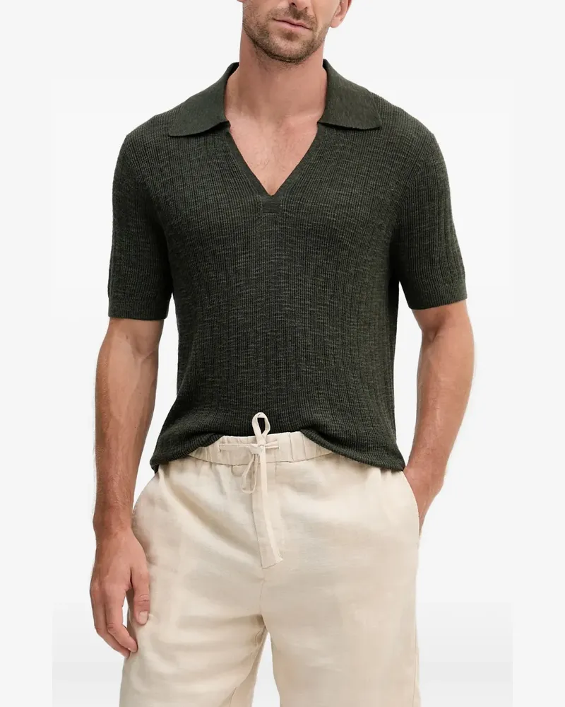 Frescobol Carioca V-neck T-shirt - Grün Grün