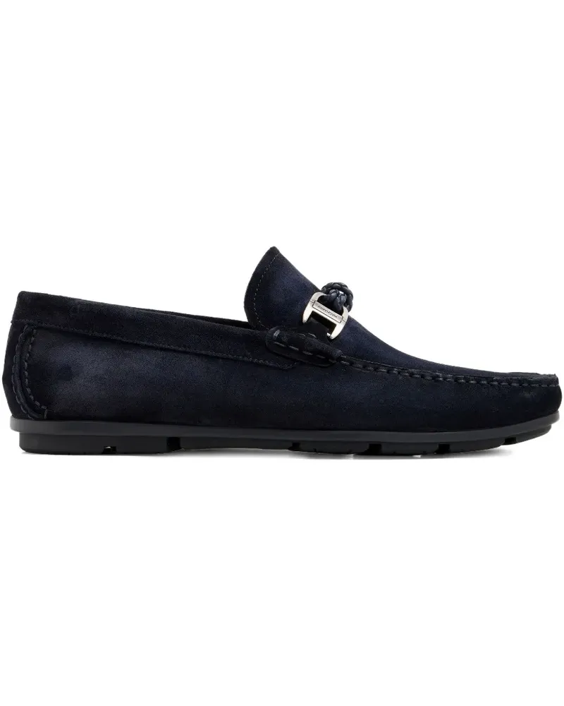 Magnanni Loafer mit geflochtener Schnalle - Blau Blau