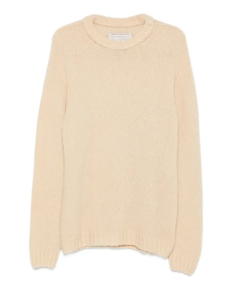 Original Vintage Style Hope Pullover mit rundem Ausschnitt - Nude Nude