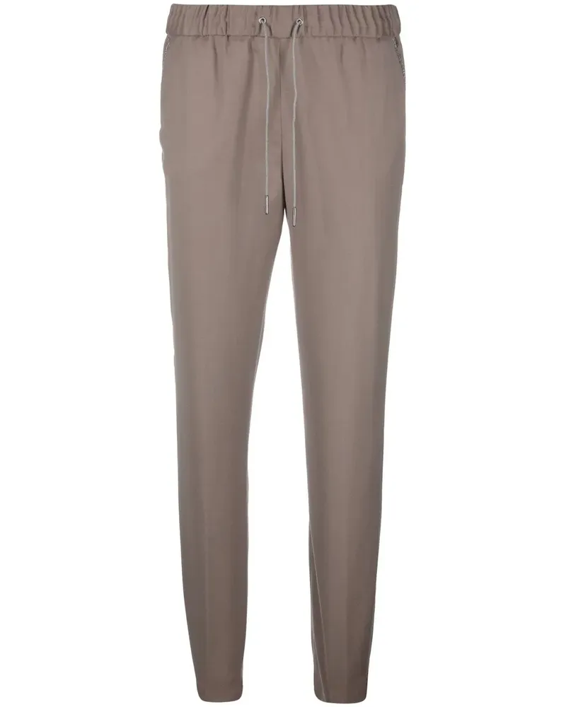 Fabiana Filippi Tapered-Hose mit Kordelzug - Braun Braun