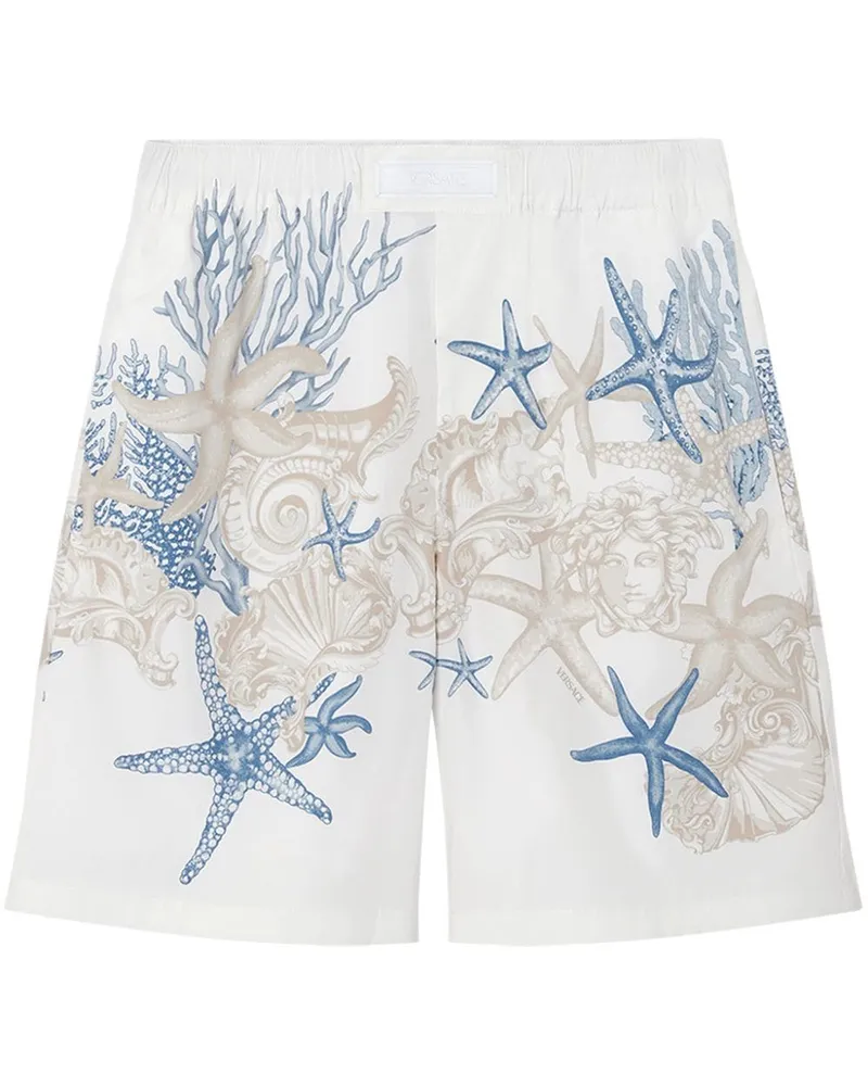Versace Barocco Sea Shorts - Weiß Weiß