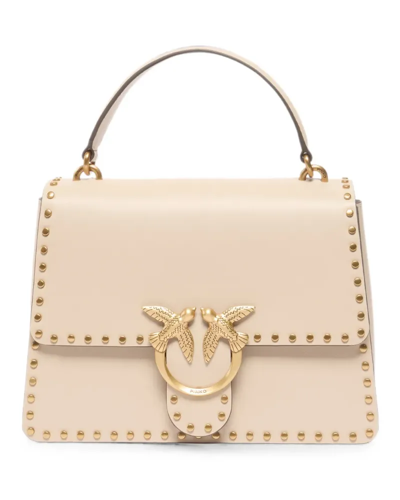 Pinko Handtasche mit Nieten - Nude Nude