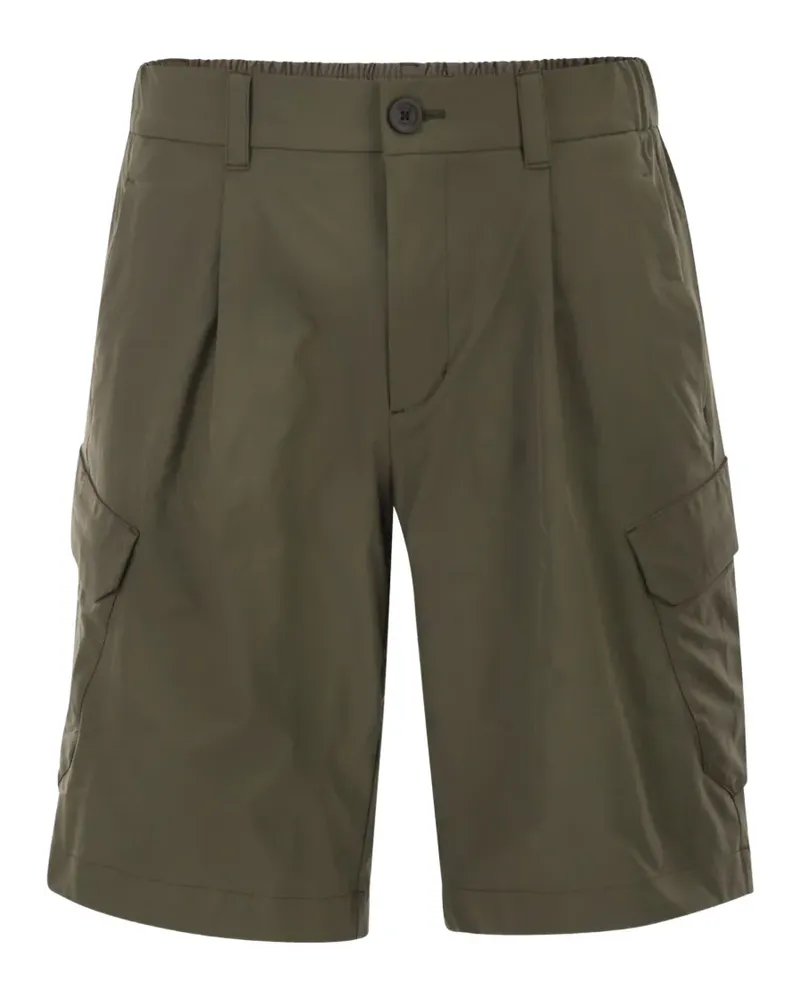 Herno cargo shorts - Grün Grün
