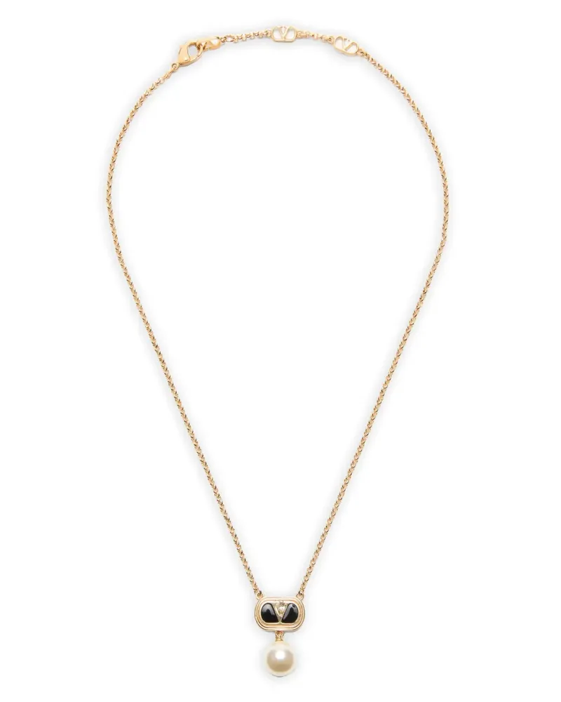 Valentino Garavani Ovalette Halskette - Gold Gold