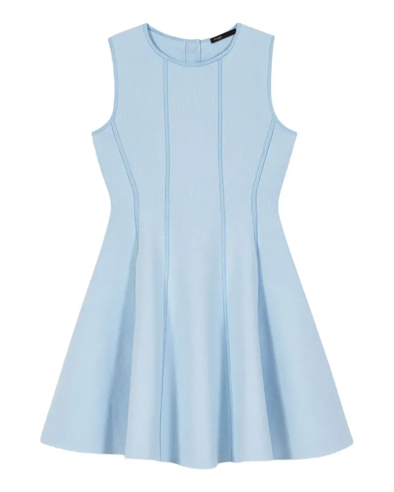 Maje Kleid mit Skaterschleife - Blau Blau