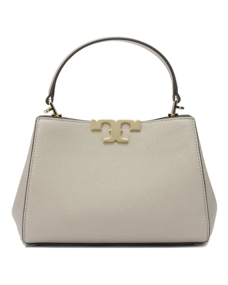 Tory Burch logo-plaque shoulder bag - Nude Nude