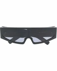 Rick Owens Gene Sonnenbrille mit eckigem Gestell Schwarz