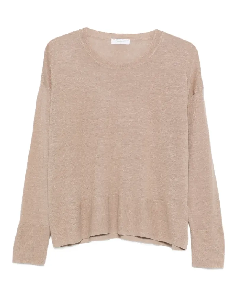 Majestic crew-neck sweater - Nude Nude