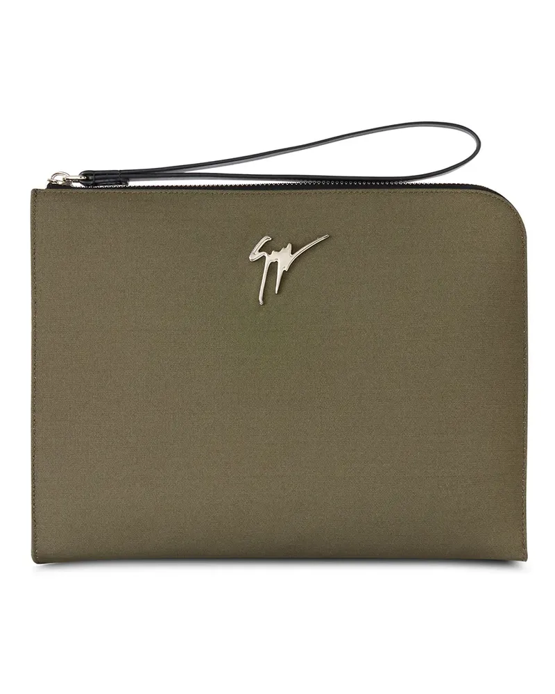 Giuseppe Zanotti Fabian Clutch - Grün Grün