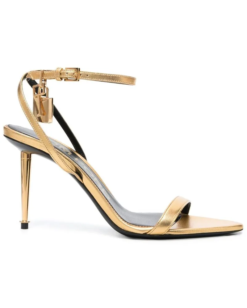 Tom Ford Sandalen 90mm - Gold Gold