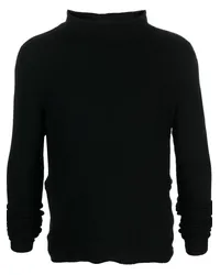 Rick Owens Pullover mit Stehkragen Schwarz