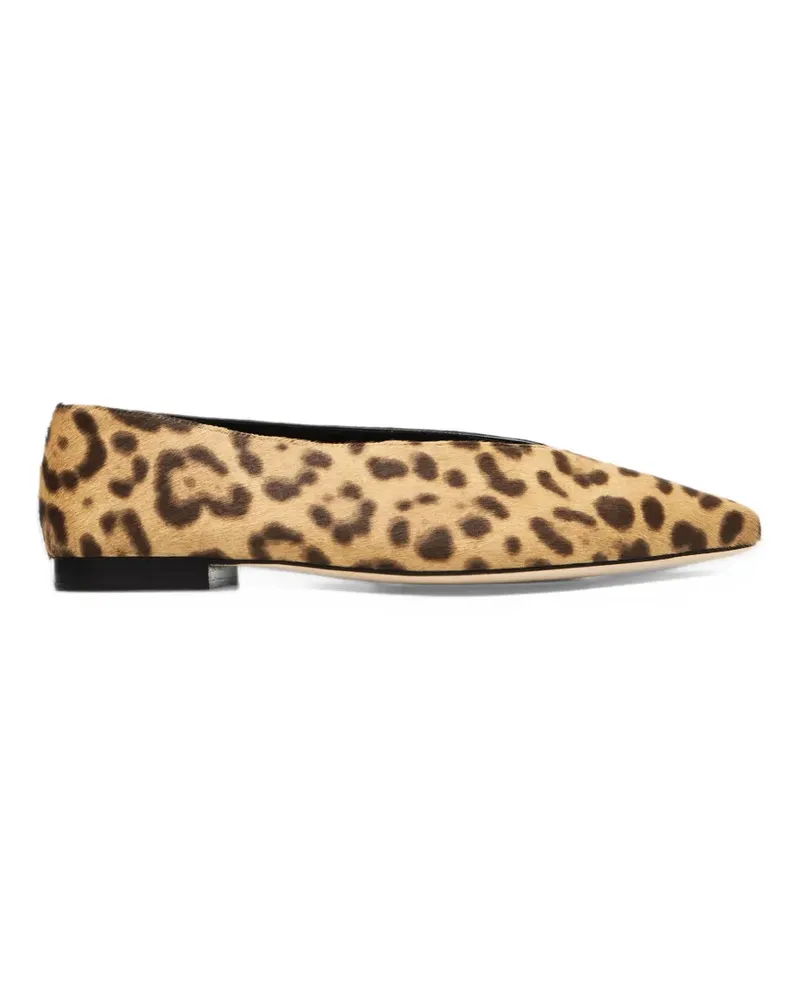 Jimmy Choo Margot flats - Nude Nude