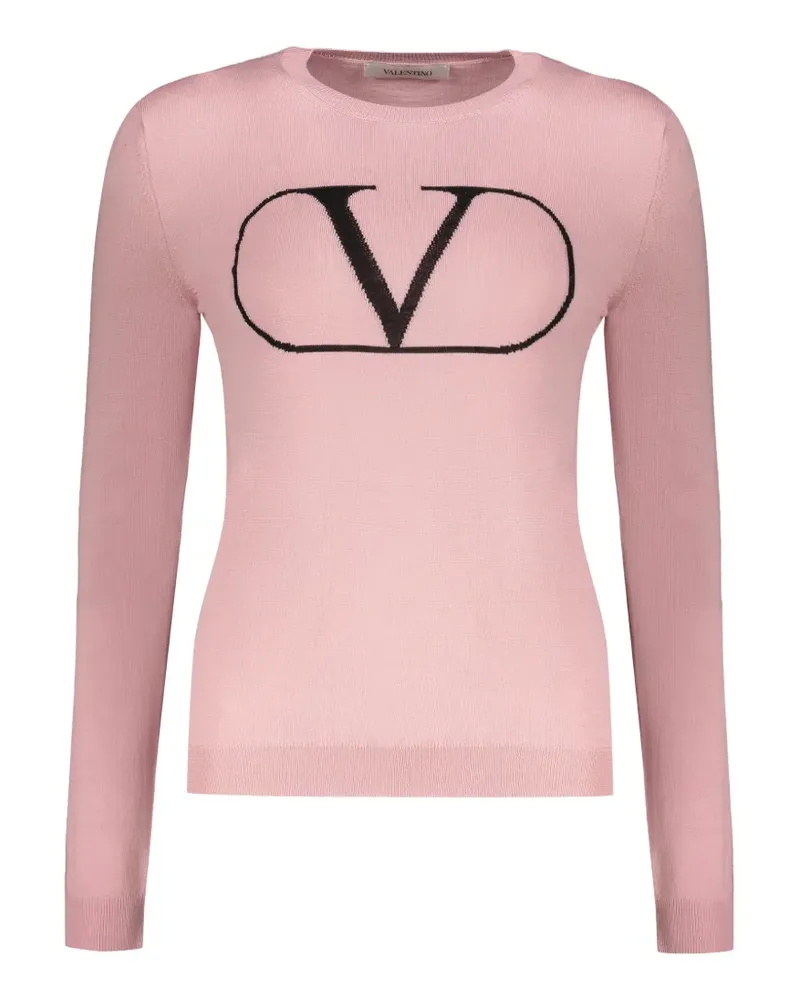 Valentino Garavani Pullover mit rundem Ausschnitt - Rosa Rosa