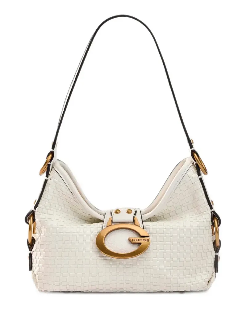 Guess Camden Schultertasche - Weiß Weiß