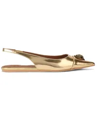 Kurt Geiger Belgravia Slingback-Ballerinas Gold