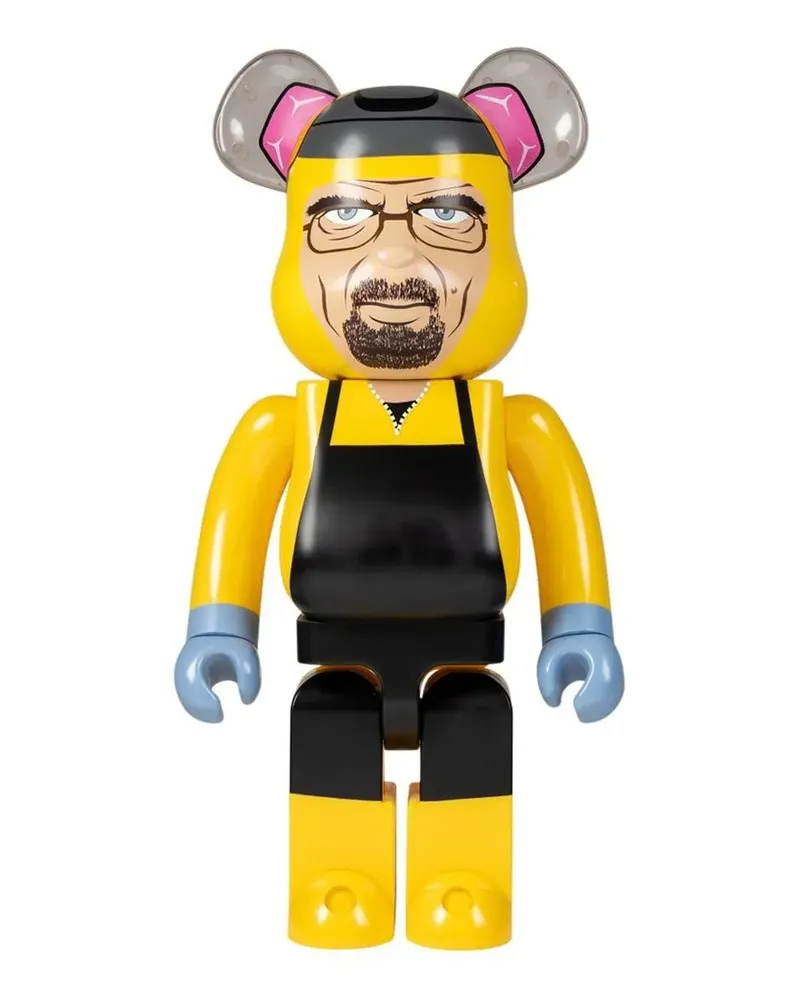 Medicom Toy x Breaking Bad Walter White BE@RBRICK Figur - Gelb Gelb