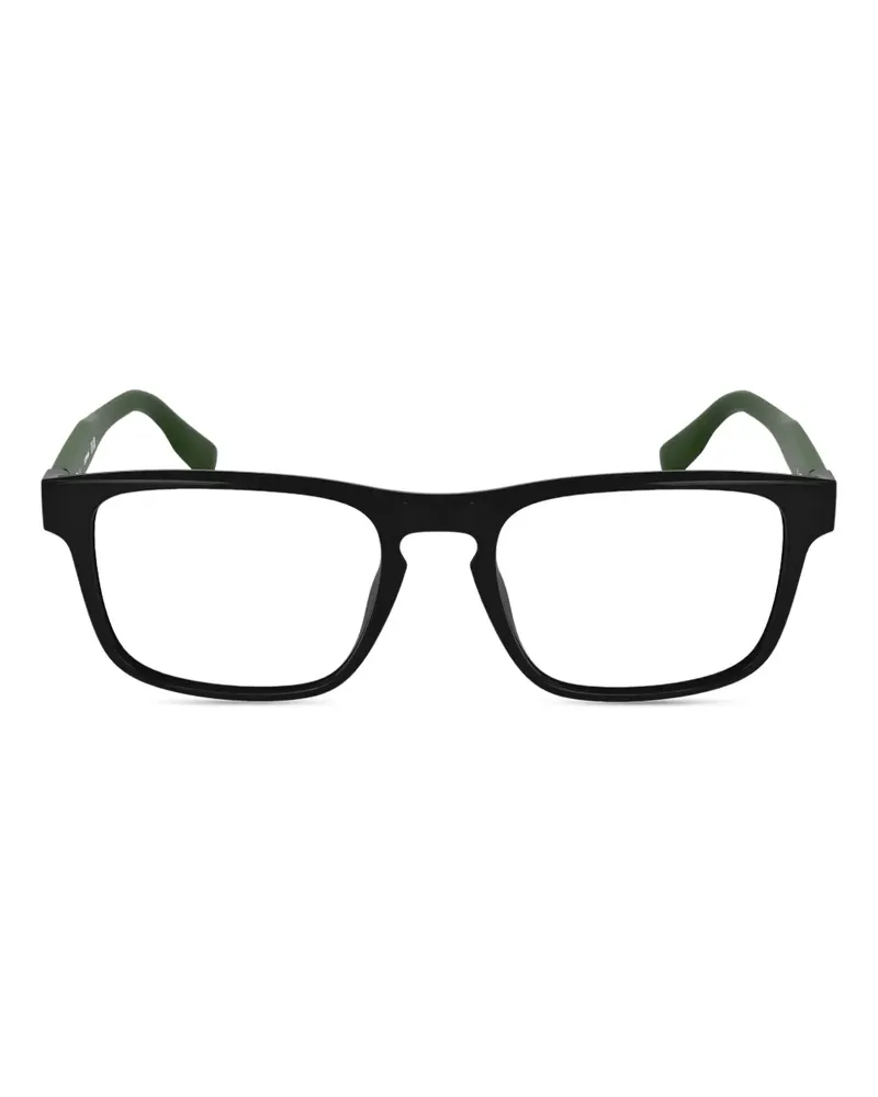 Lacoste Brille mit Logo-Print - Schwarz Schwarz