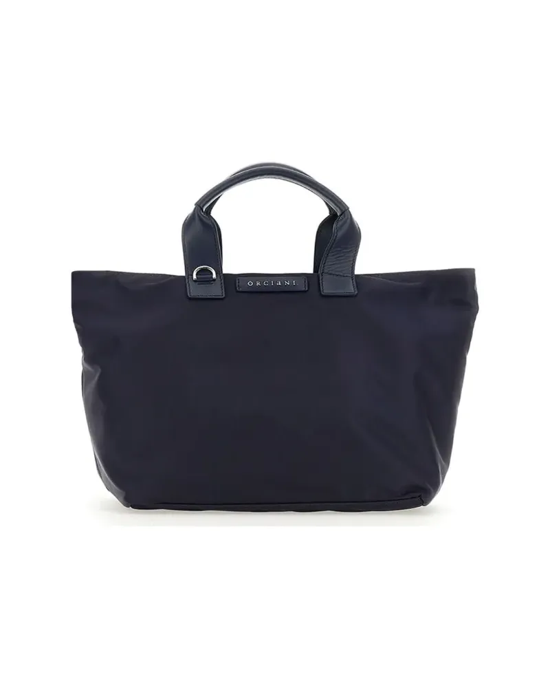 Orciani canvas shoulder bag - Blau Blau