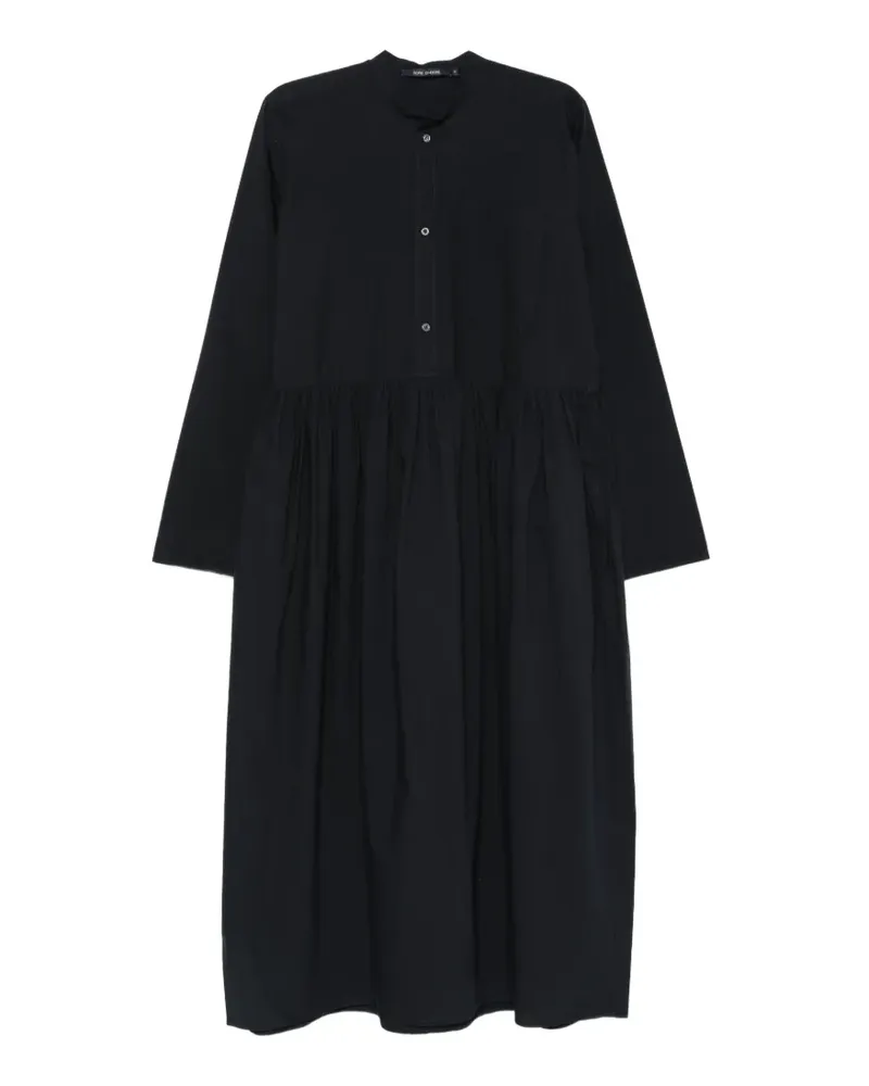 Sofie D'Hoore Darleen Midikleid mit geraffter Taille und Brusttasche - Blau Blau