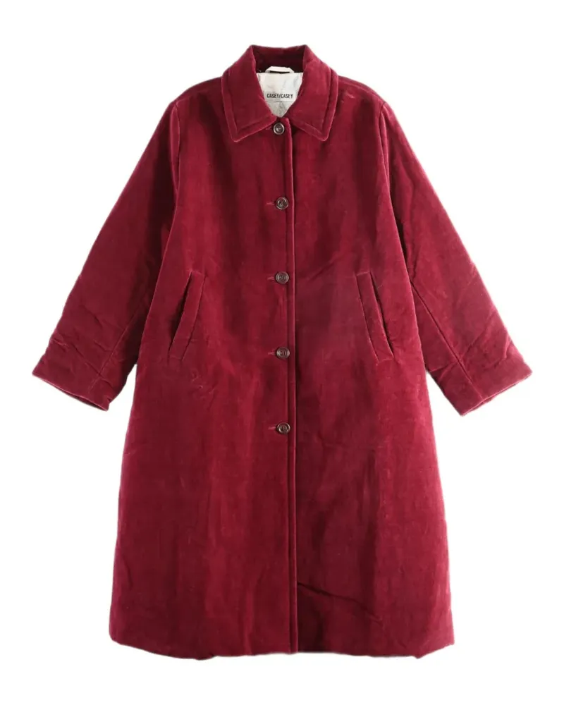 Casey Casey corduroy button-down coat - Rot Rot