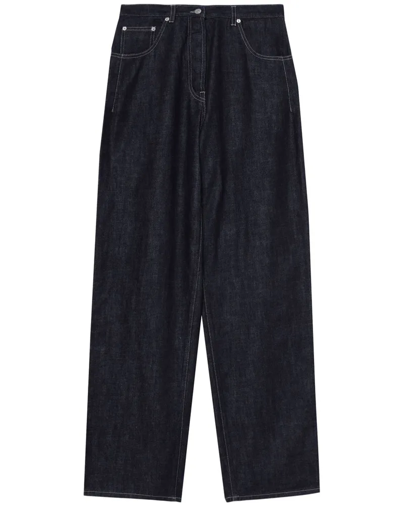 N° 21 Jeans mit weitem Bein - Blau Blau