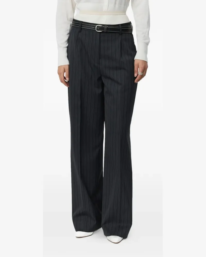 Mfpen Primary striped trousers - Grau Grau