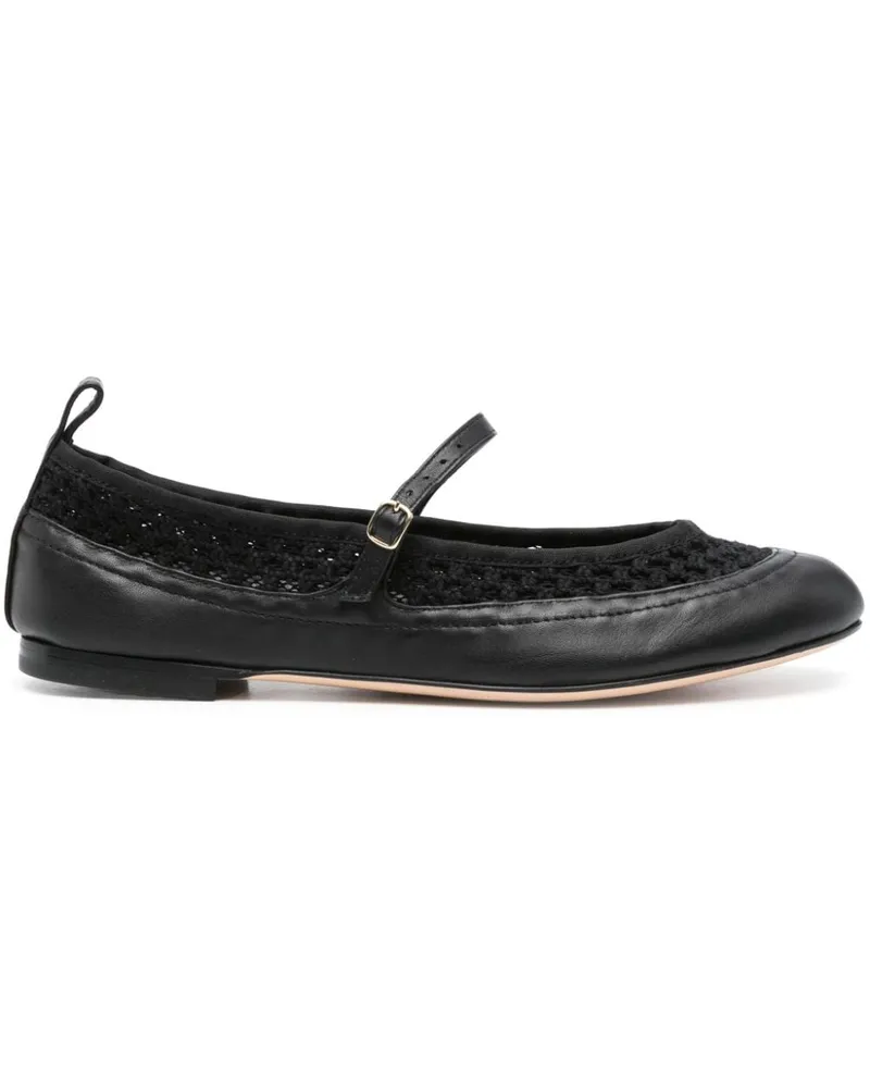 Attilio Giusti Leombruni Milly Ballerinas - Schwarz Schwarz