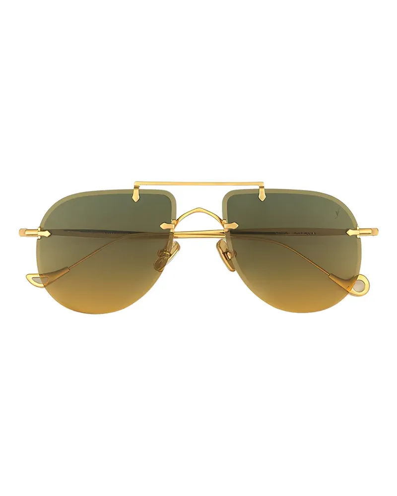Eyepetizer Chiaia Sonnenbrille mit Navigatorgestell - Gold Gold