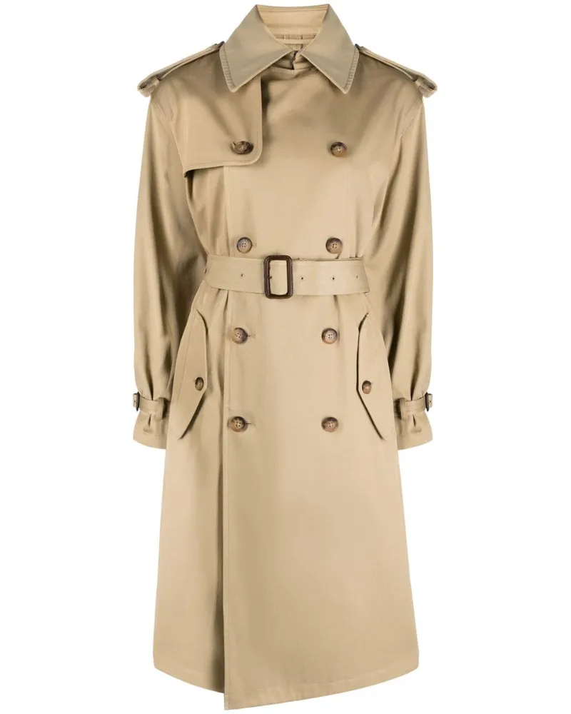Ralph Lauren Trenchcoat mit Gürtel - Nude Nude