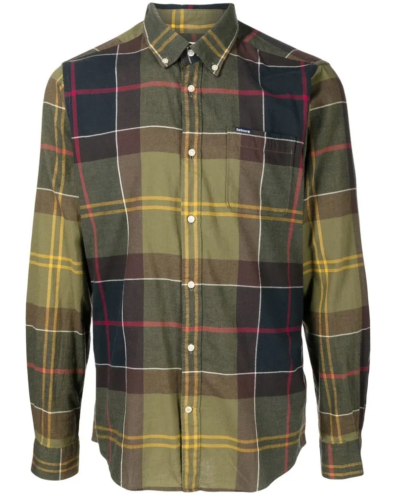 Barbour Klassisches Glendale Hemd - Grün Grün