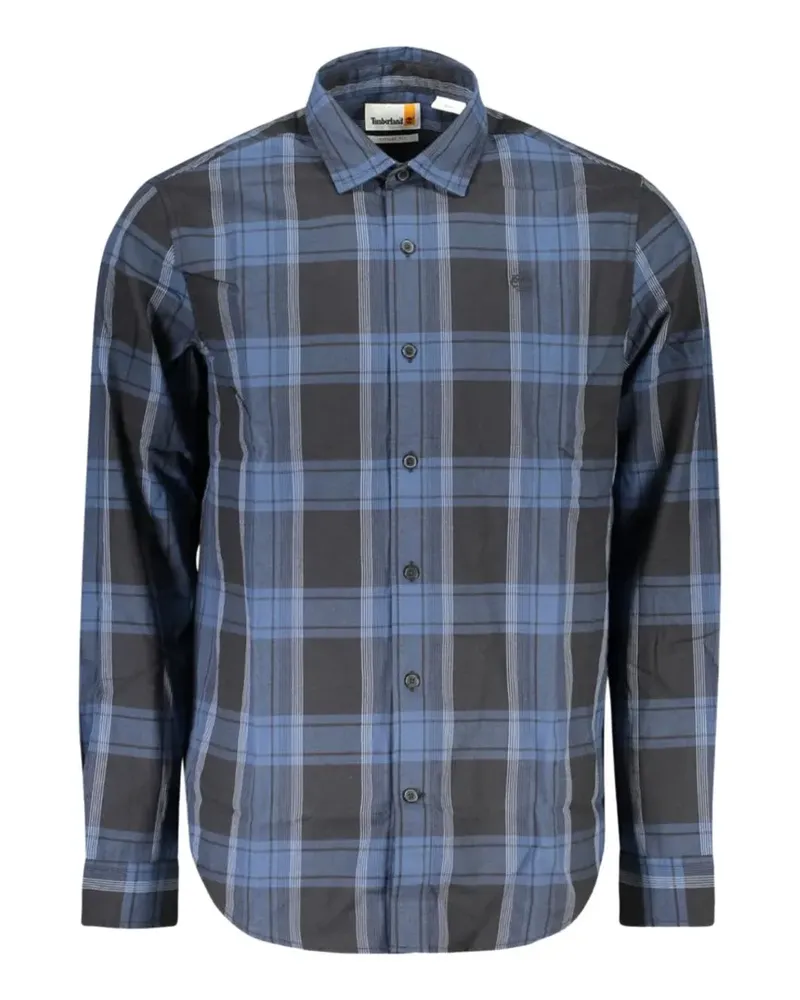 Timberland plaid button-down shirt - Schwarz Schwarz