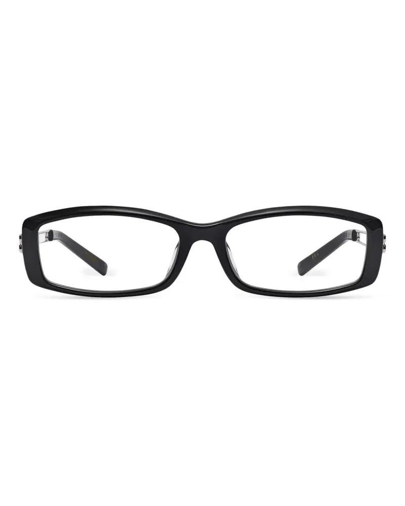 Gentle Monster Brille mit geometrischem Gestell - Schwarz Schwarz