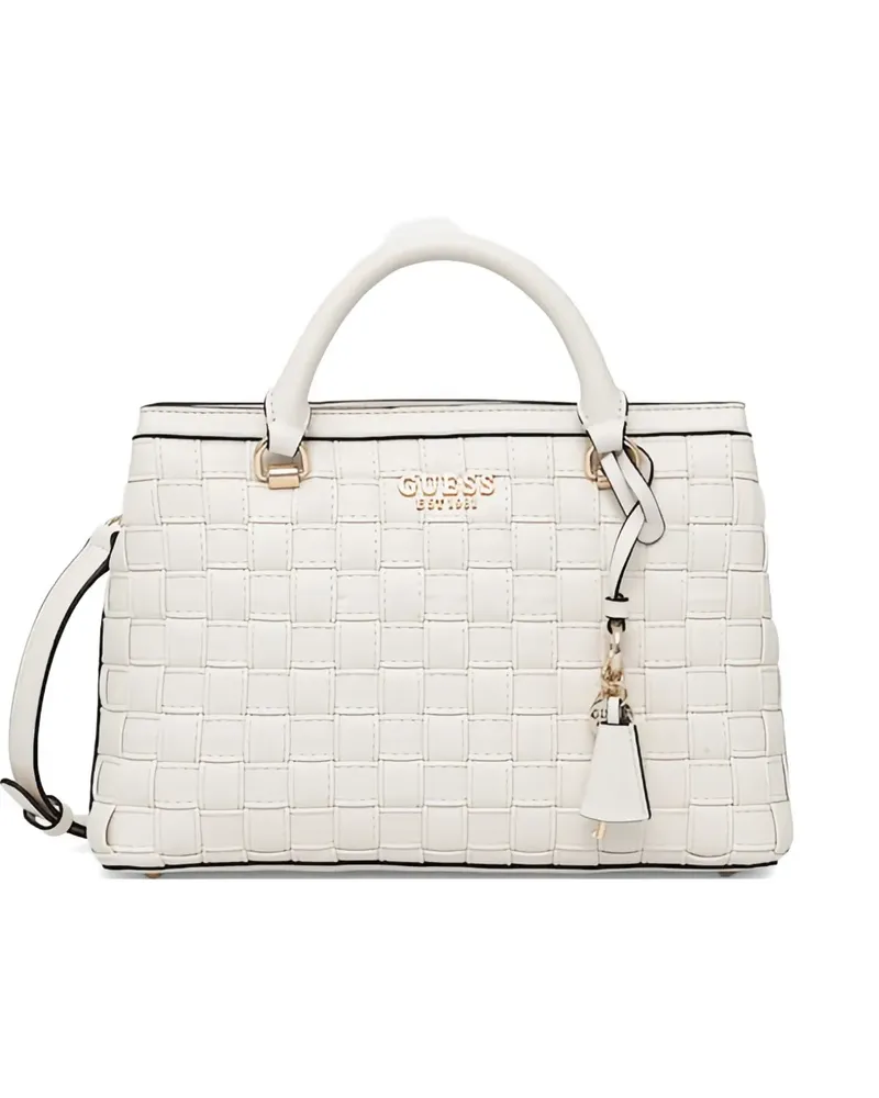 Guess logo satchel bag - Nude Nude