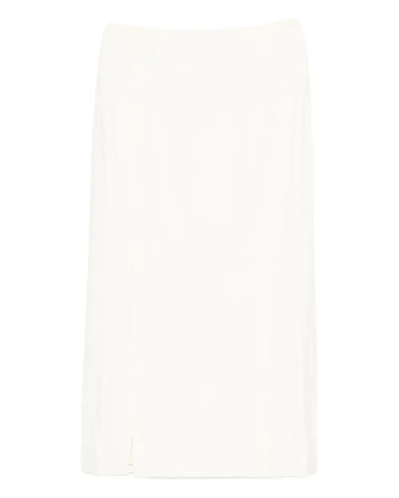 Róhe slit-detail skirt - Weiß Weiß