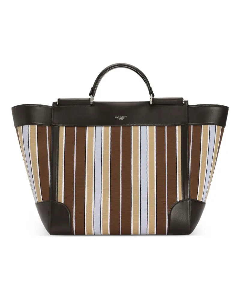 Dolce & Gabbana Sicily Tote Bag - Braun Braun