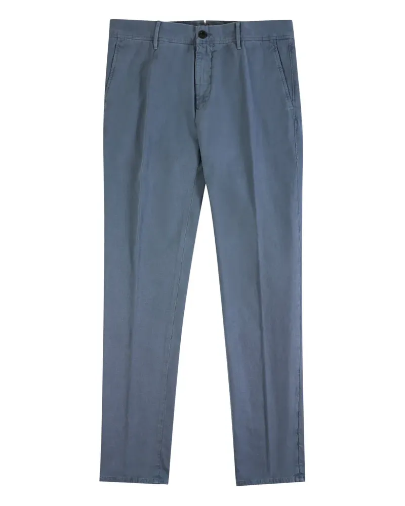 Incotex Hose mit diagonalen Taschen - Blau Blau