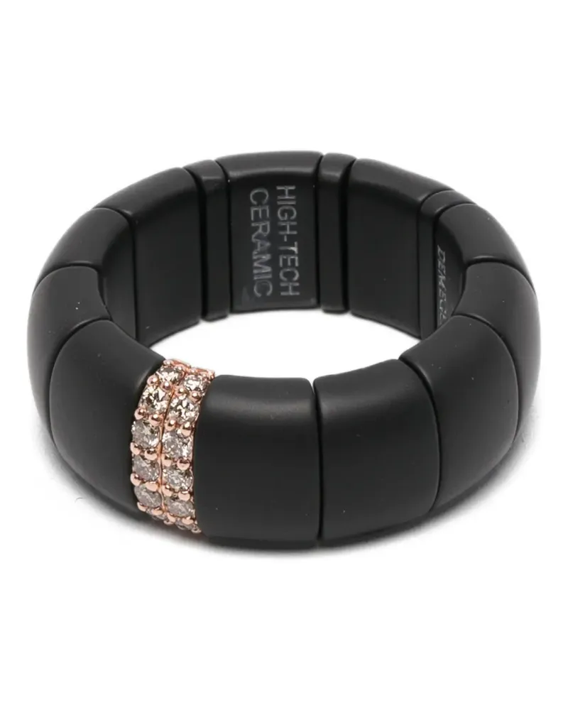 Roberto Demeglio Big Pura diamond ring - Schwarz Schwarz
