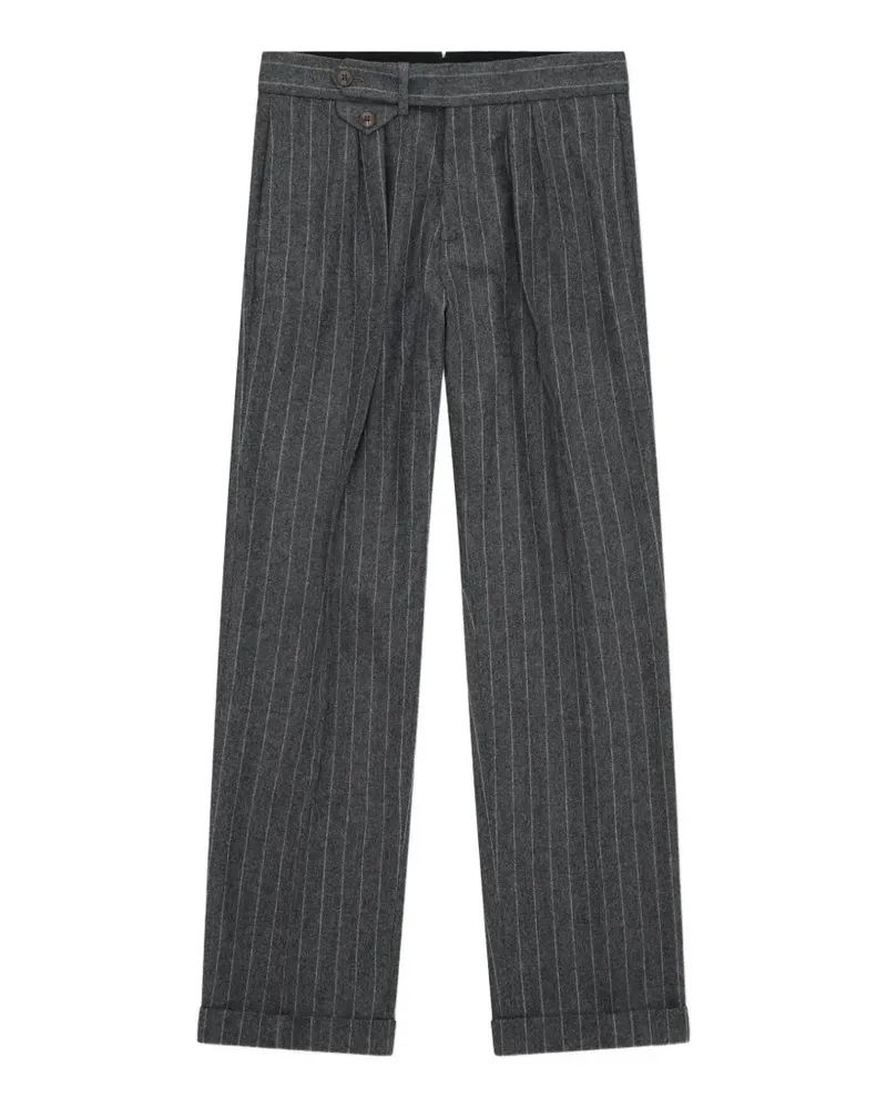 Fortela Jem striped wool trousers - Grau Grau