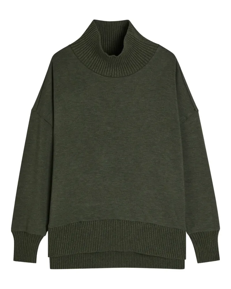 Varley Barker ribbed high-neck sweater - Grün Grün