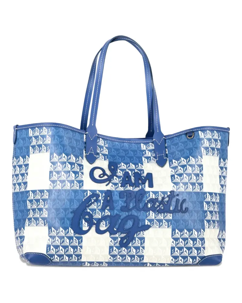 Anya Hindmarch I Am A Plastic Bag Handtasche - Blau Blau