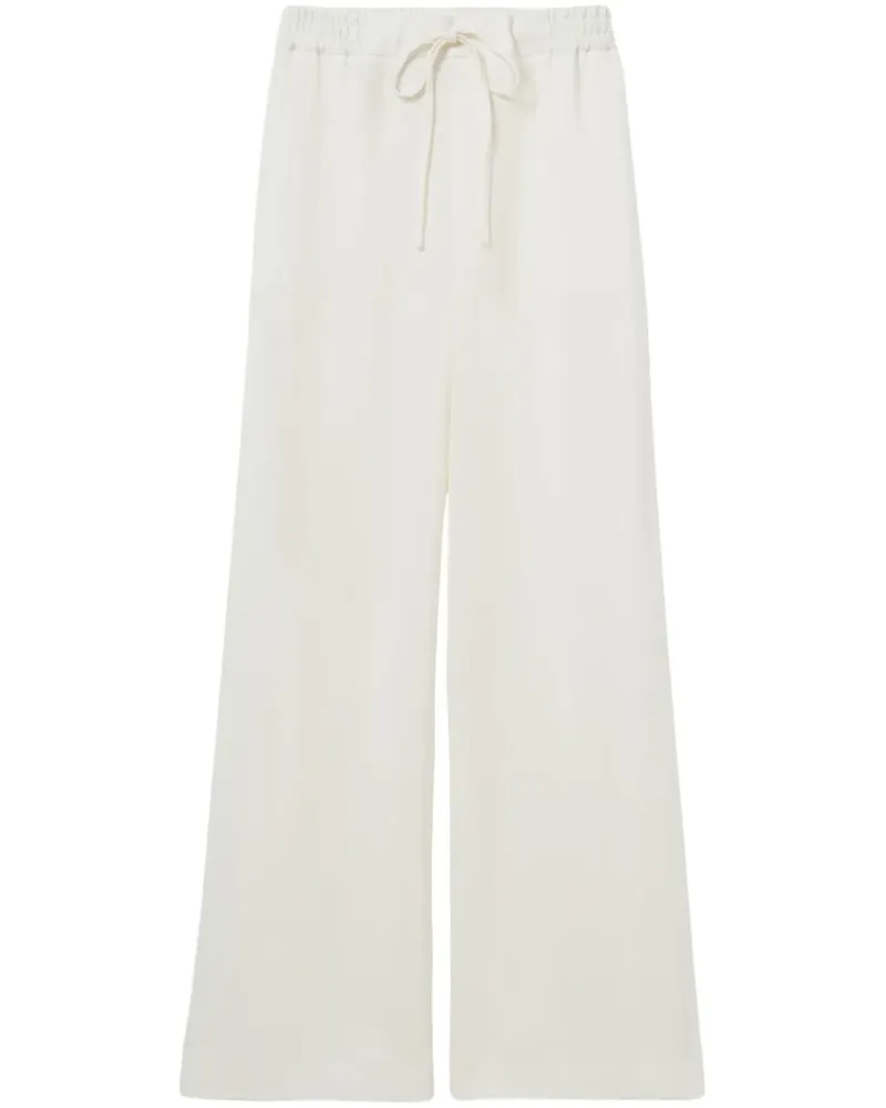 Claudie Pierlot Hose mit weitem Bein - Weiß Weiß