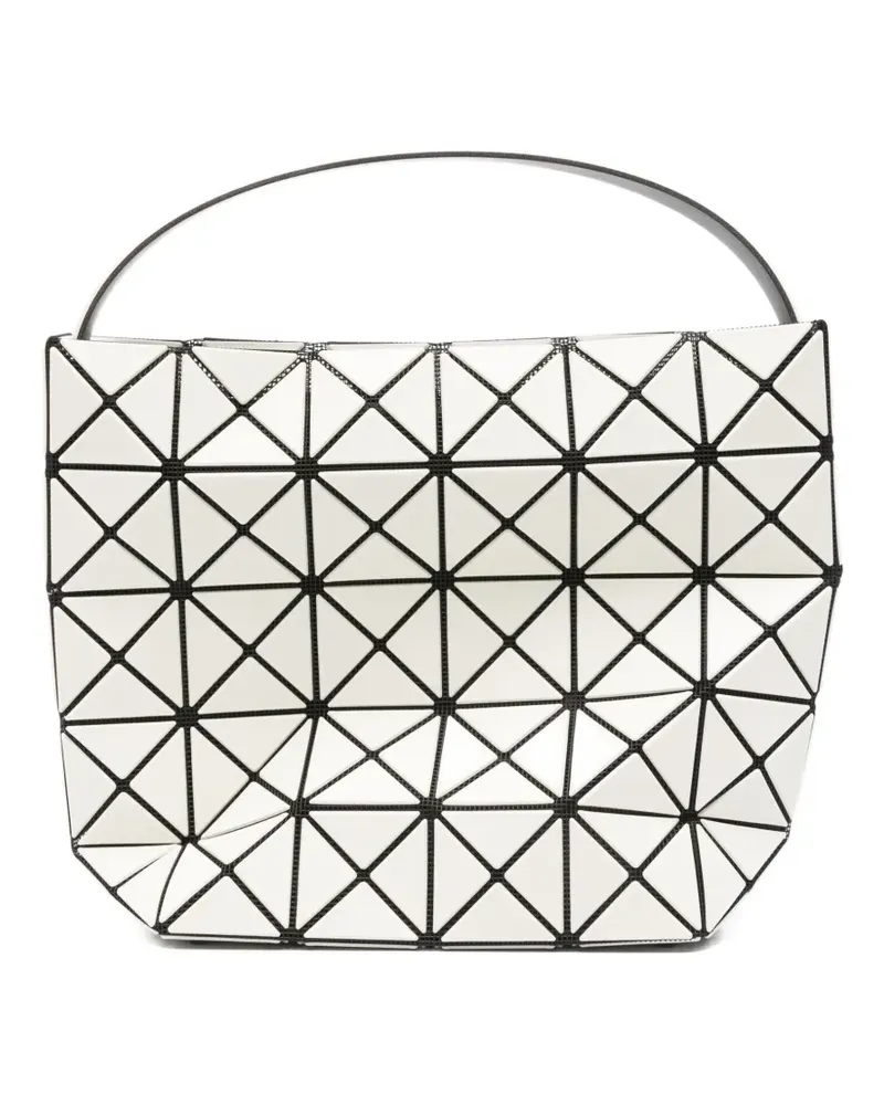 Issey Miyake Handtasche mit geometrischem Muster - Weiß Weiß
