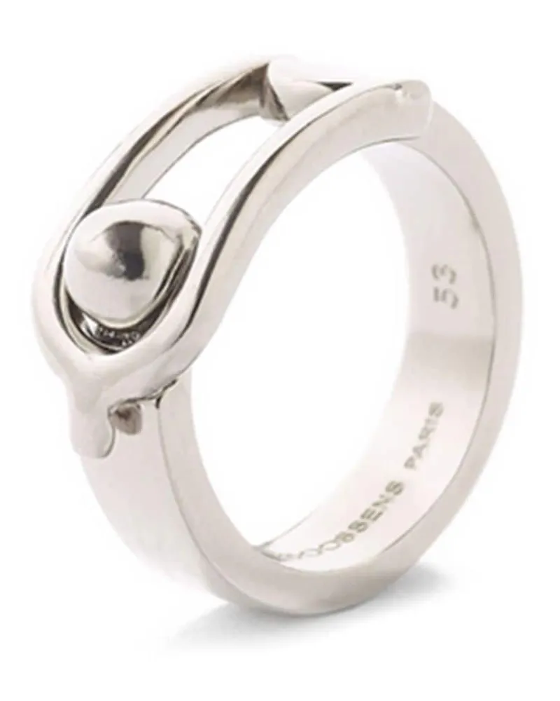 Goossens Paris Polierter Boucle Ring - Gold Gold