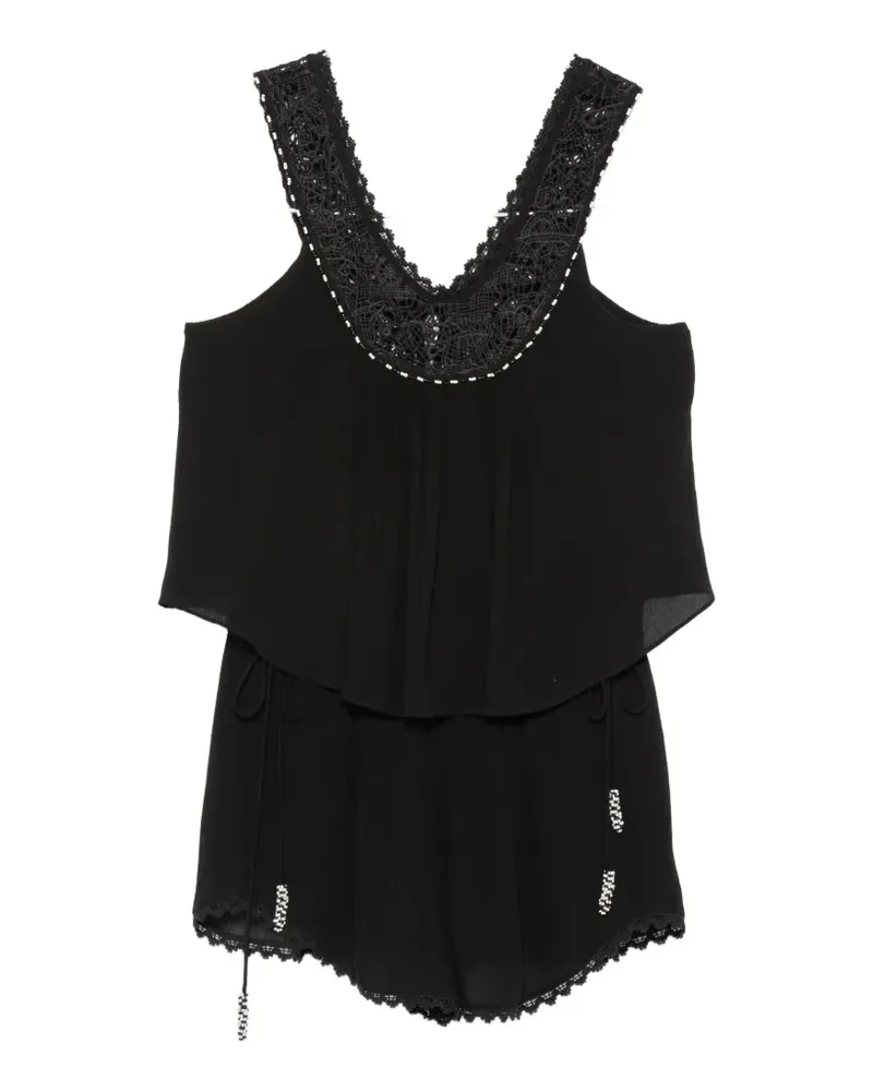 Isabel Marant Nilany playsuit - Schwarz Schwarz