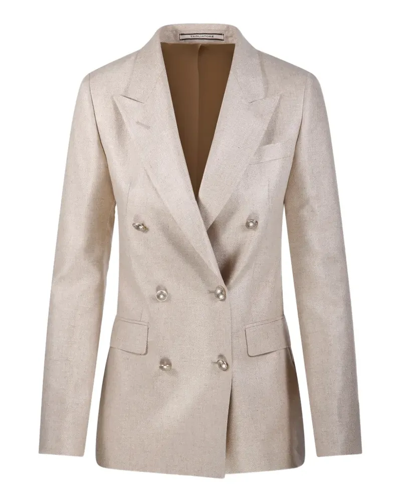 Tagliatore Klassische Cabanjacke - Nude Nude