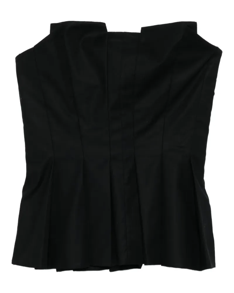 Reformation T-Ashlyn Oberteil - Schwarz Schwarz
