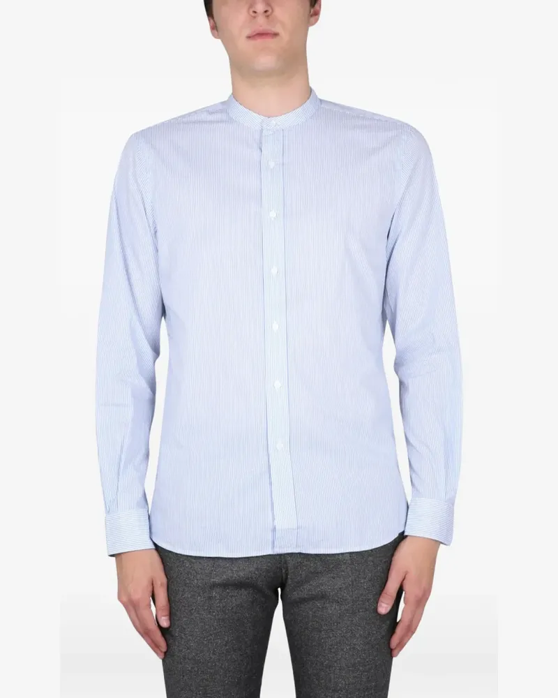 ASPESI Gestreiftes Hemd - Blau Blau