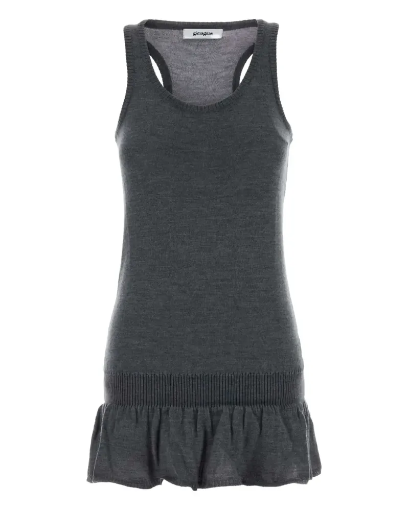 GIMAGUAS Minikleid mit Rüschen - Grau Grau